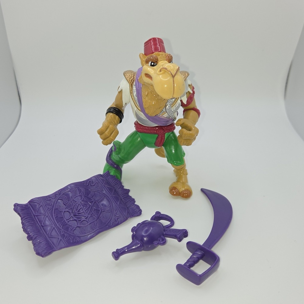 *RARE*Vintage TMNT Sandstorm Camel COMPLETE W/accessories